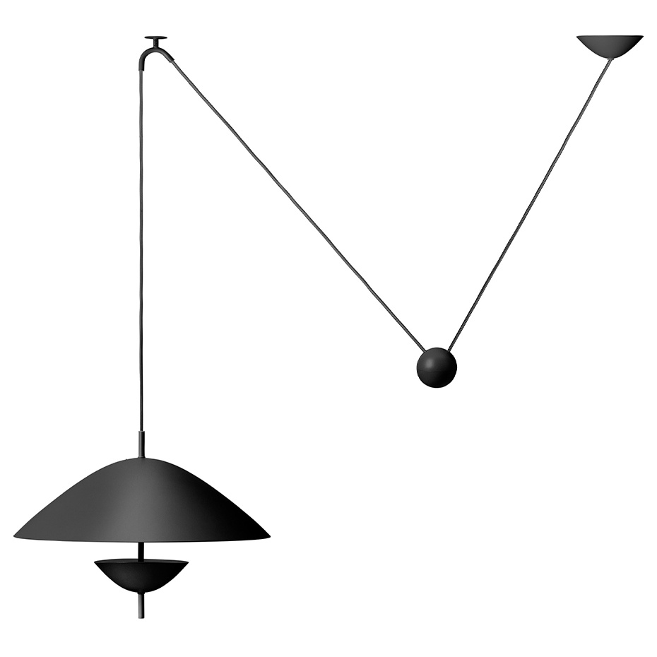 Lod Pendel Blackened Iron