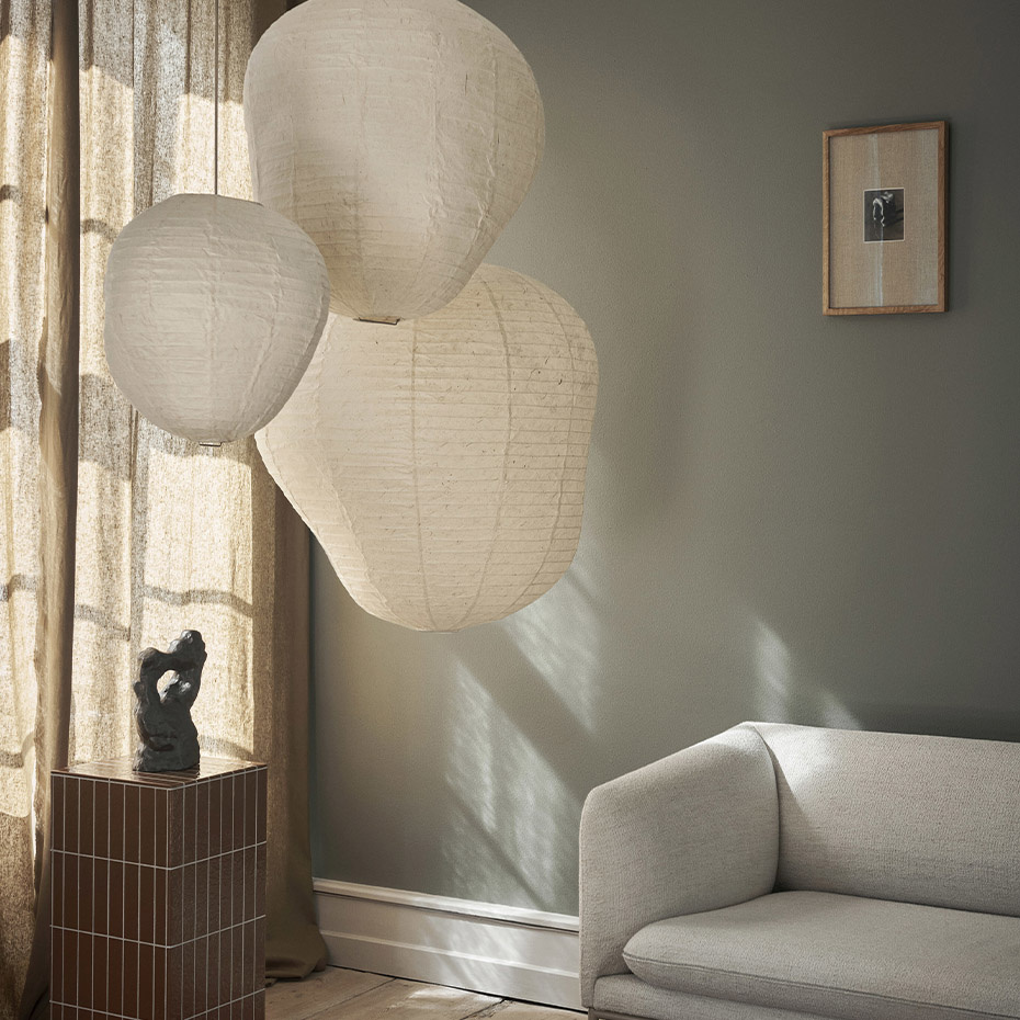 Kurbis Lampskärm H40cm Natural