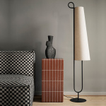 Ancora Golvlampa Black/Natural Ancora Golvlampa Black/Natural