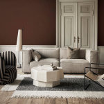 Ancora Golvlampa Black/Natural Ancora Golvlampa Black/Natural