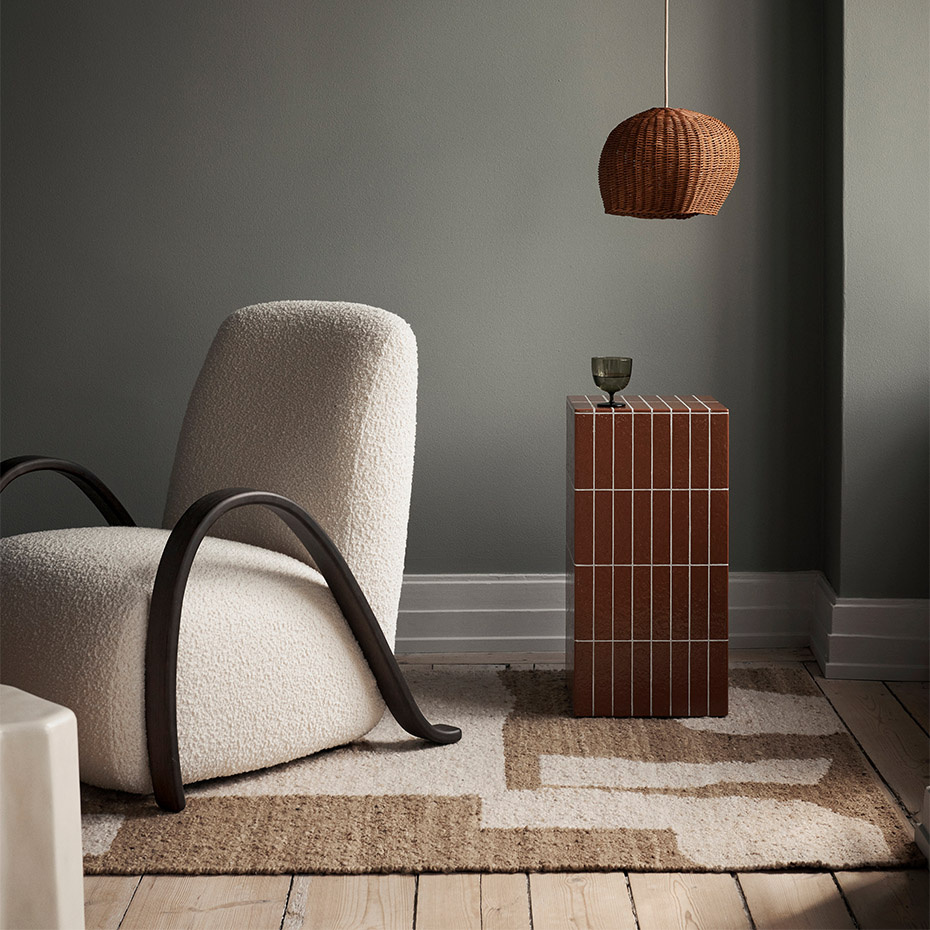 Pillar Pedestal Brown