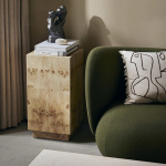 Burl Side Table Natural Burl Side Table Natural