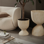 Evoke Pot Tall Warm Sand Evoke Pot Tall Warm Sand