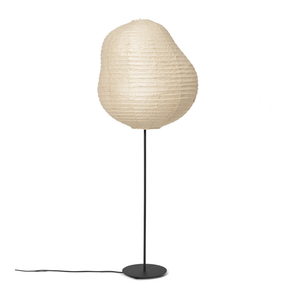 Kurbis Golvlampa Tall Black/Natural