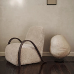 Kurbis Golvlampa Low Black/Natural Kurbis Golvlampa Low Black/Natural