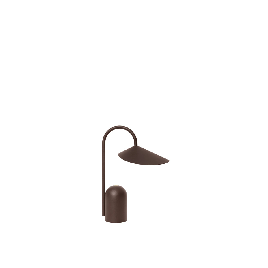 Arum Portable Bordslampa Dark Chocolate