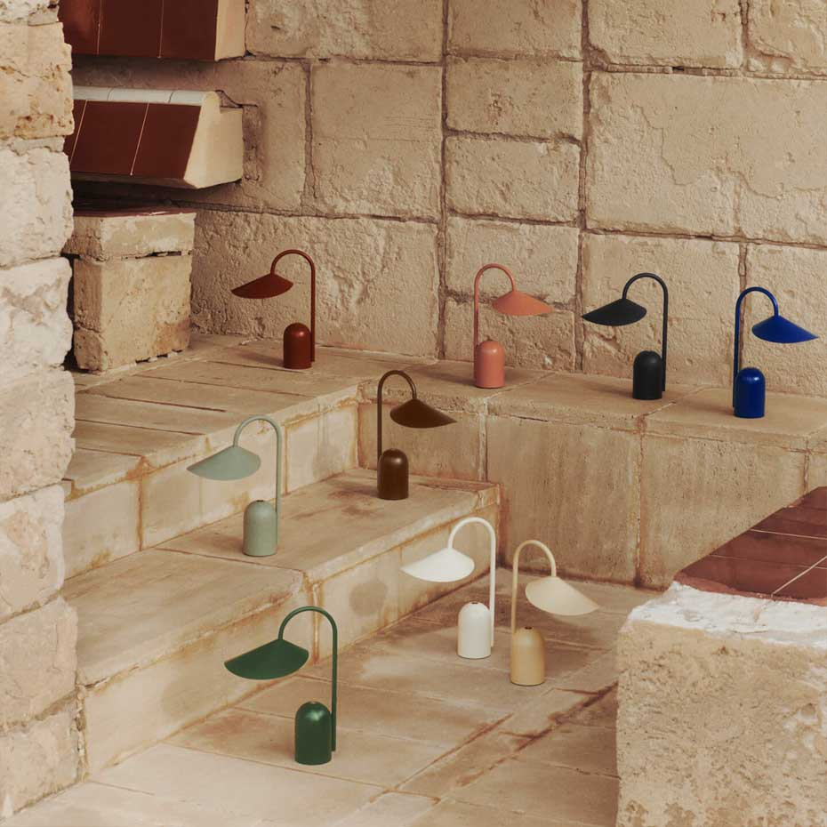 Arum Portable Bordslampa Tea Green