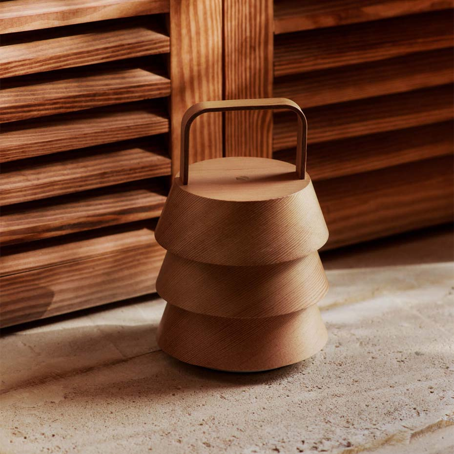 Luver Portable Bordslampa Natural