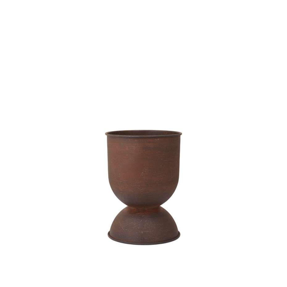 Hourglass Pot Small Rust