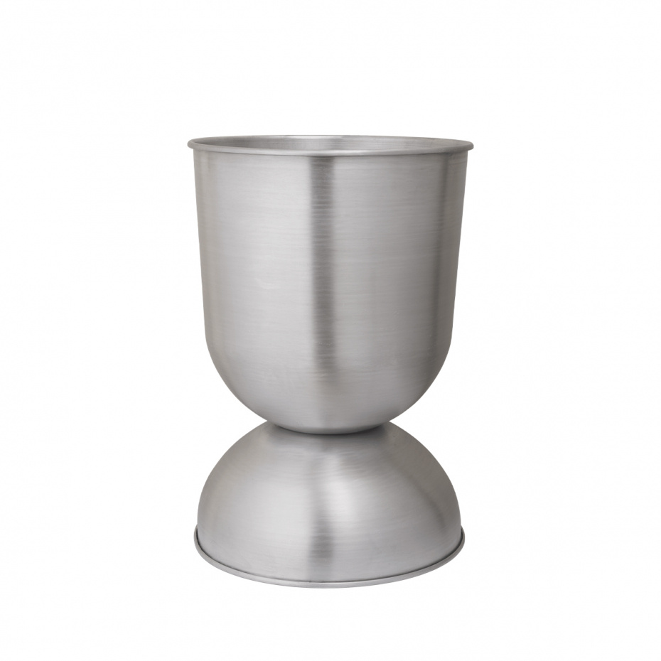 Hourglass Pot Large Aluminium