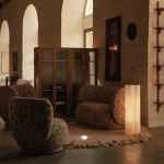 Boe Golvlampa Silver/Natural Boe Golvlampa Silver/Natural