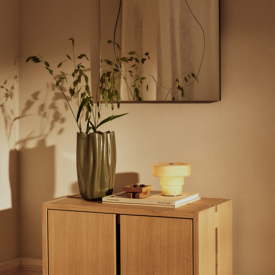 Ripple Portable Bordslampa Oat