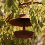 Cortivo Bird Feeder Rust Cortivo Bird Feeder Rust