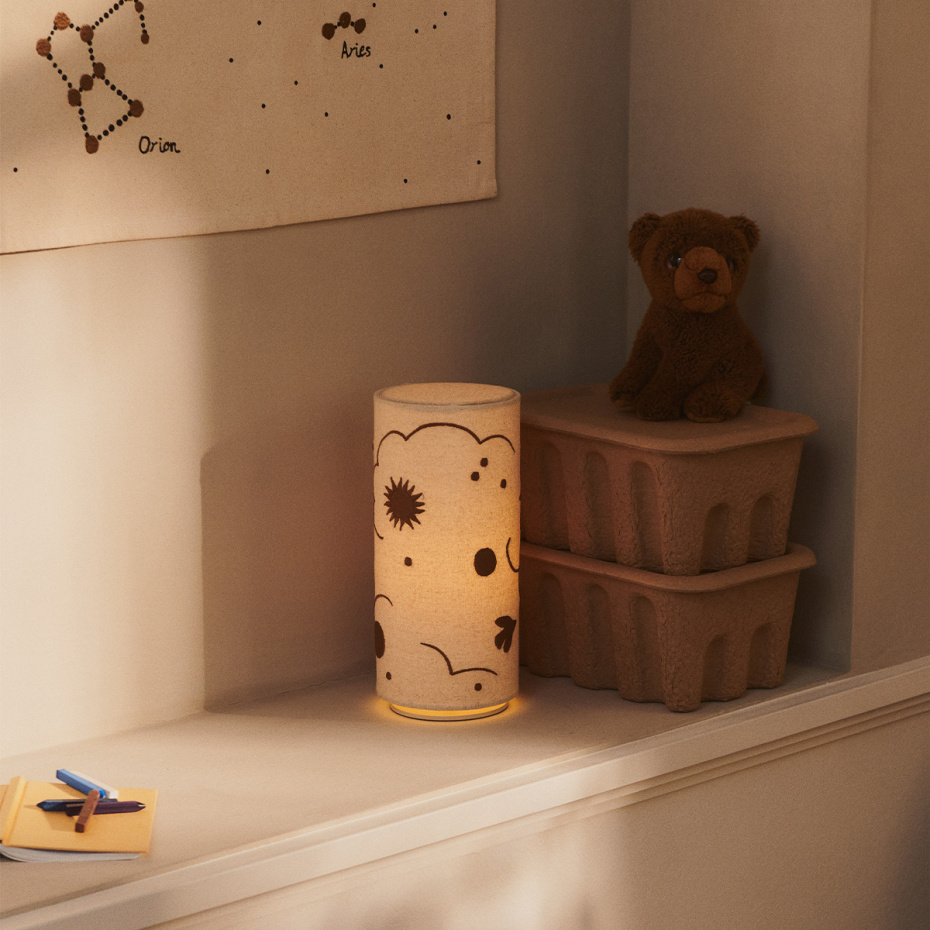 Skye Bordslampa Natural/Bronze