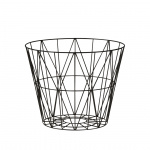 Wire Basket Large Black