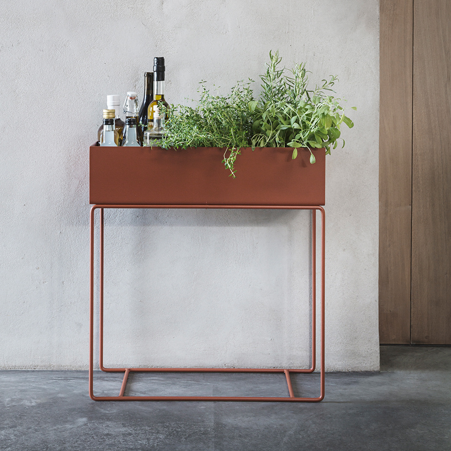 Plant Box Light Grey