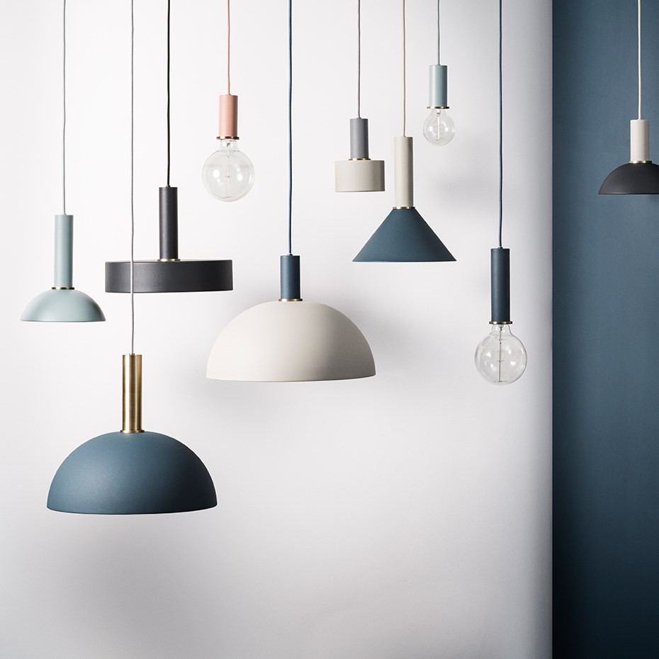 Collect Lampskärm Cone Light Grey
