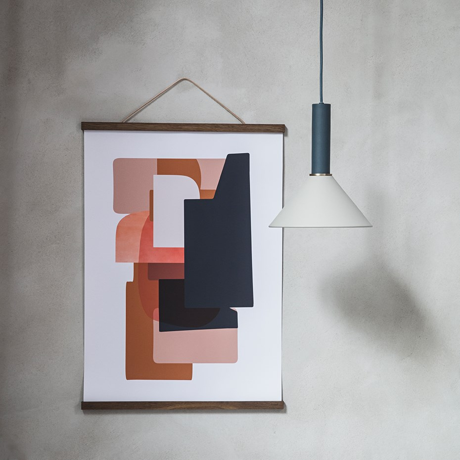 Collect Lampskärm Cone Light Grey