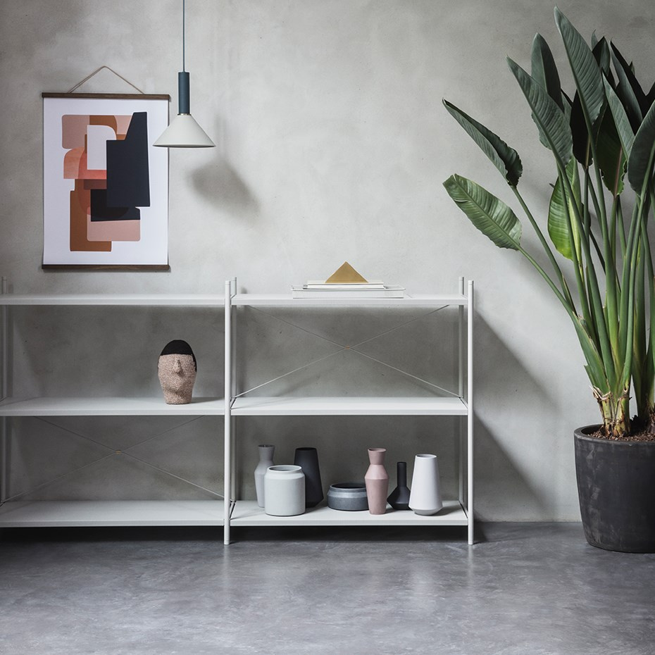 Collect Lampskärm Cone Light Grey