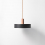 Collect Lampskärm Record Black Collect Lampskärm Record Black