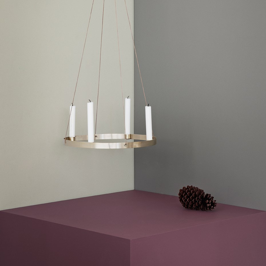 Circle Candle Holder Large