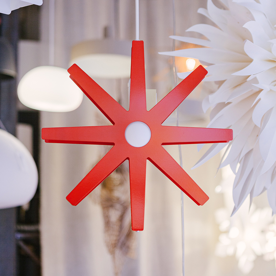 Fling Stjärna 33 Röd