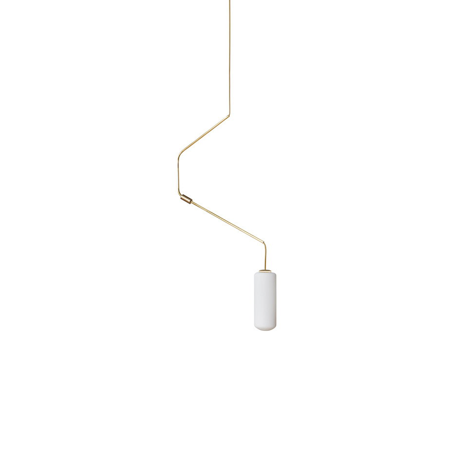 Ventus Pendel Form 02 Brass