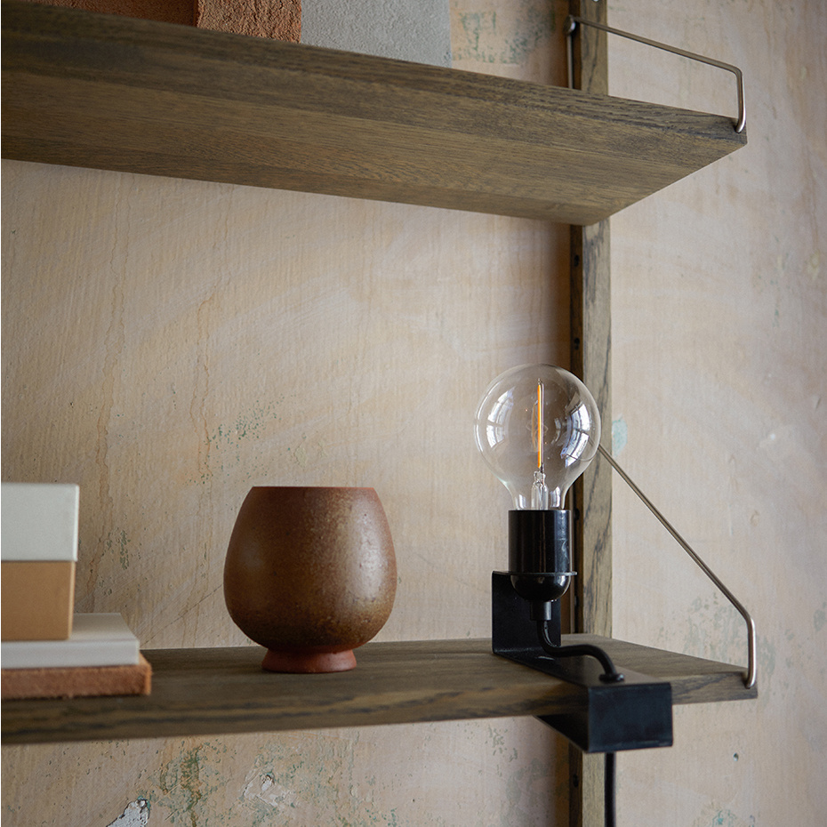 Clamp Lamp Bordslampa Gunmetal