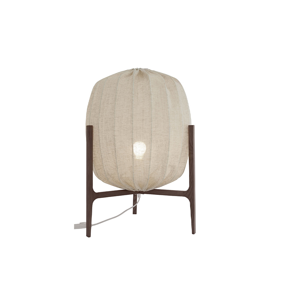 Prisma Golvlampa Mörk Ask/Natur