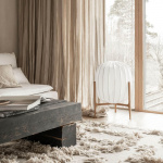 Prisma Golvlampa Ek/Vit Prisma Golvlampa Ek/Vit