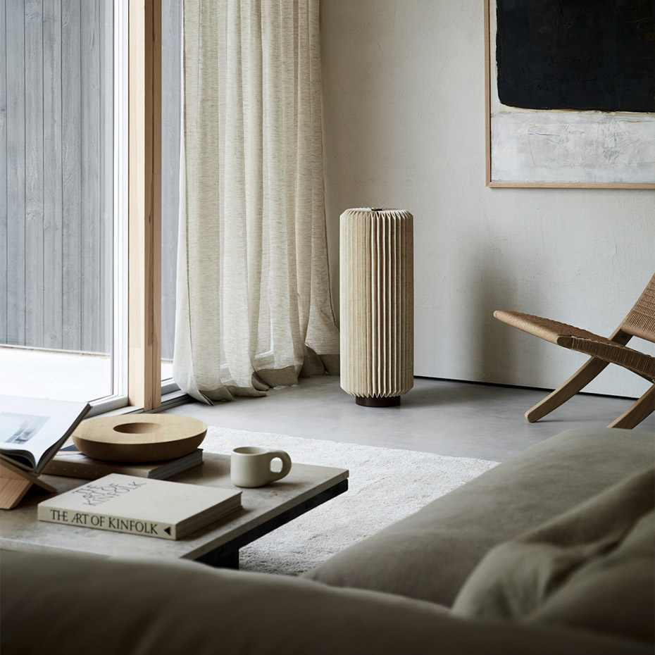 Alba Golvlampa Natur/Trä