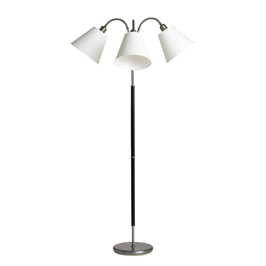 G 827 Tullgarn Golvfot Råjärn/Svart