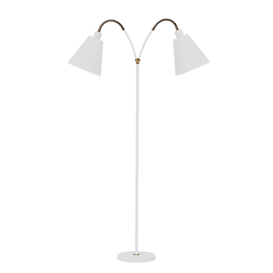 G 846 Haga Golvfot Vit