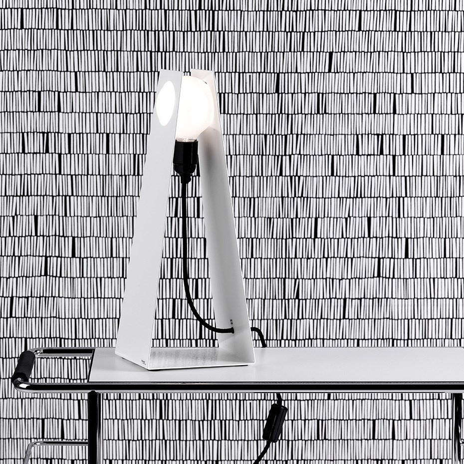 Glasgow Bordslampa Vit