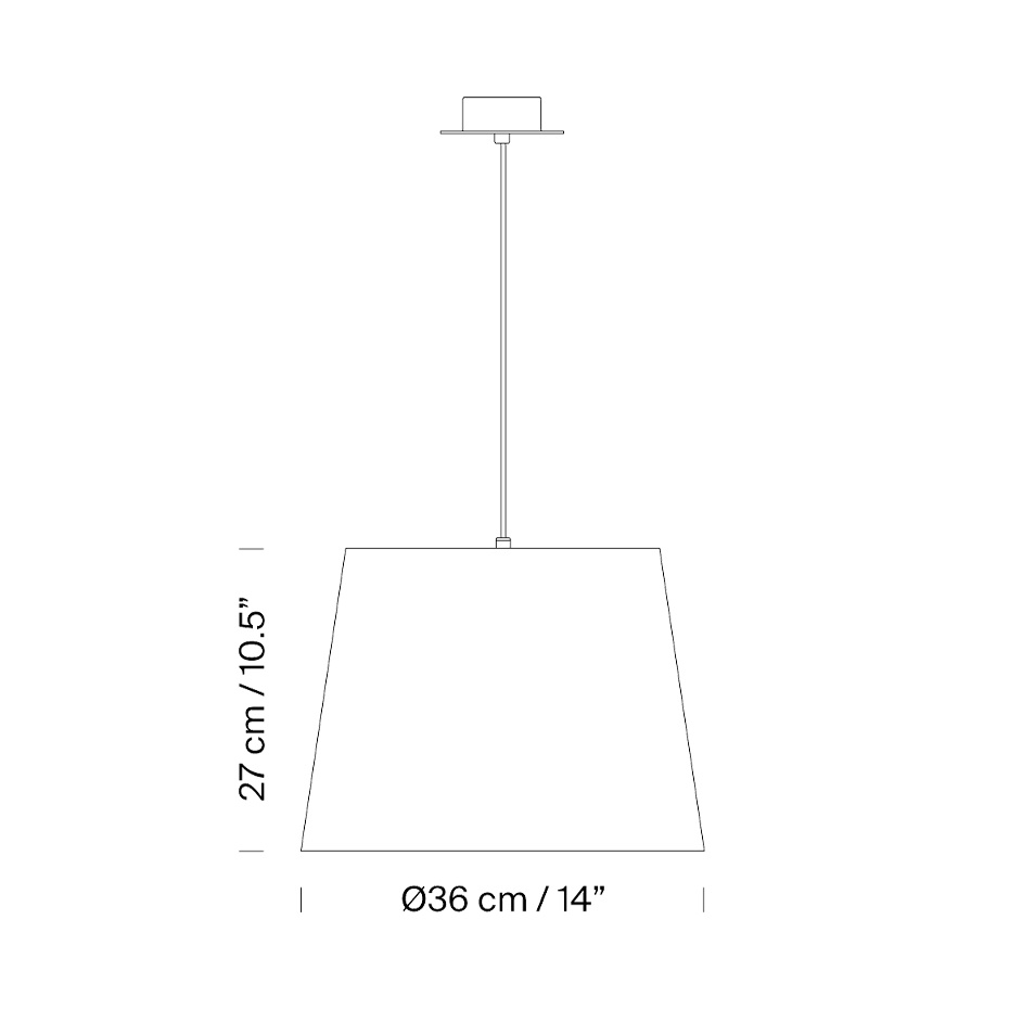 Sistema Sisisí GT3 Pendel Terracotta Raw Color Ribbon