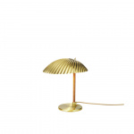 5321 Bordslampa Polished Brass/Lacquered Rattan