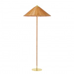 9602 Golvlampa Polished Brass/Wicker Willow 9602 Golvlampa Polished Brass/Wicker Willow