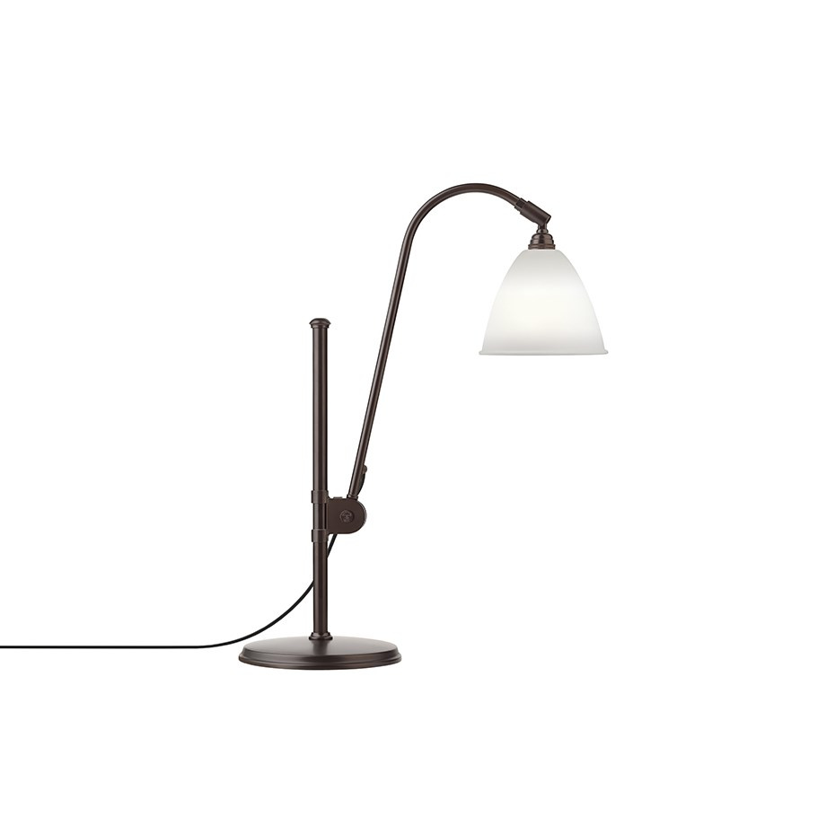 Bestlite BL1 Bordslampa Bone China/Black Brass