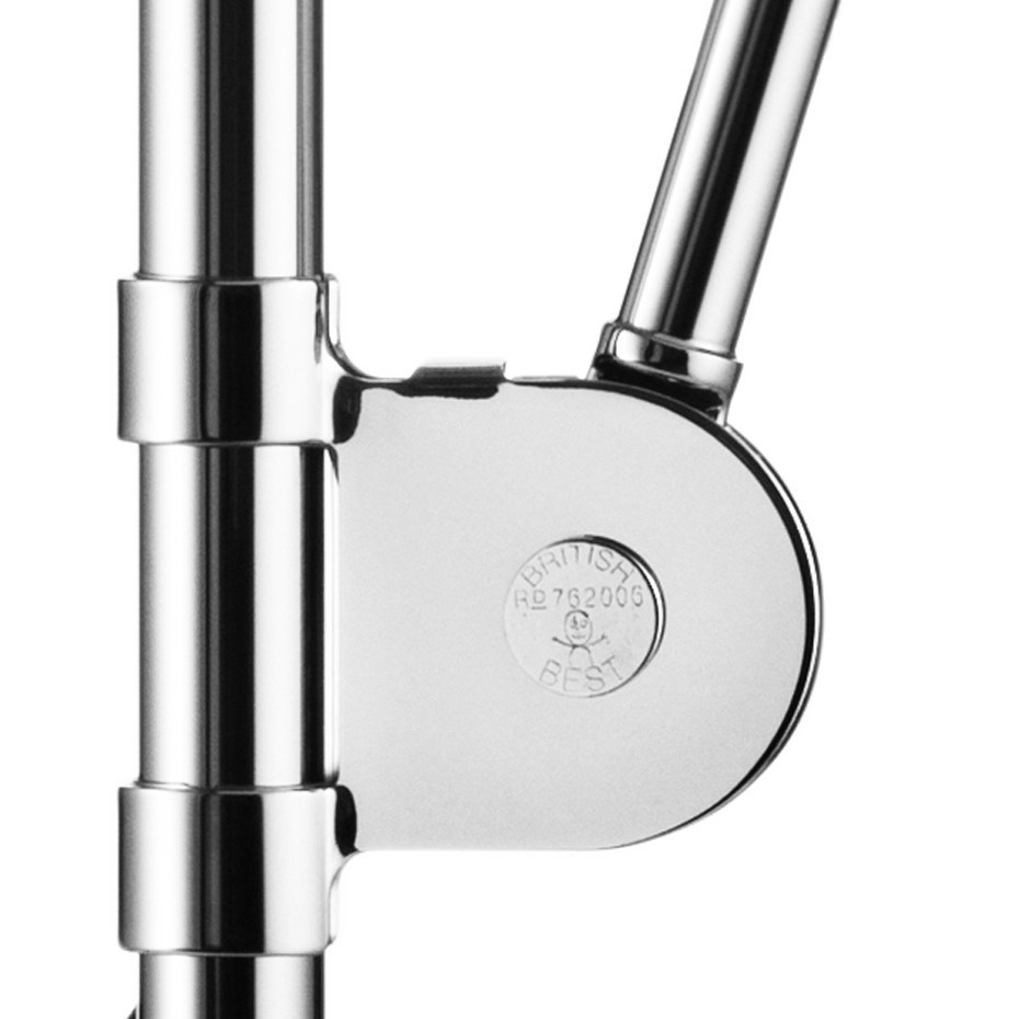 Bestlite BL1 Bordslampa Black/Chrome