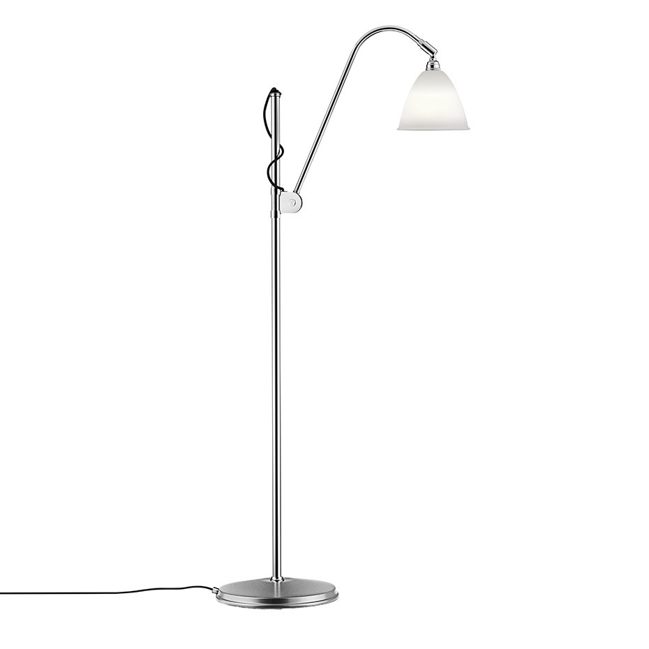 Bestlite BL3 Golvlampa Small Bone China/Chrome