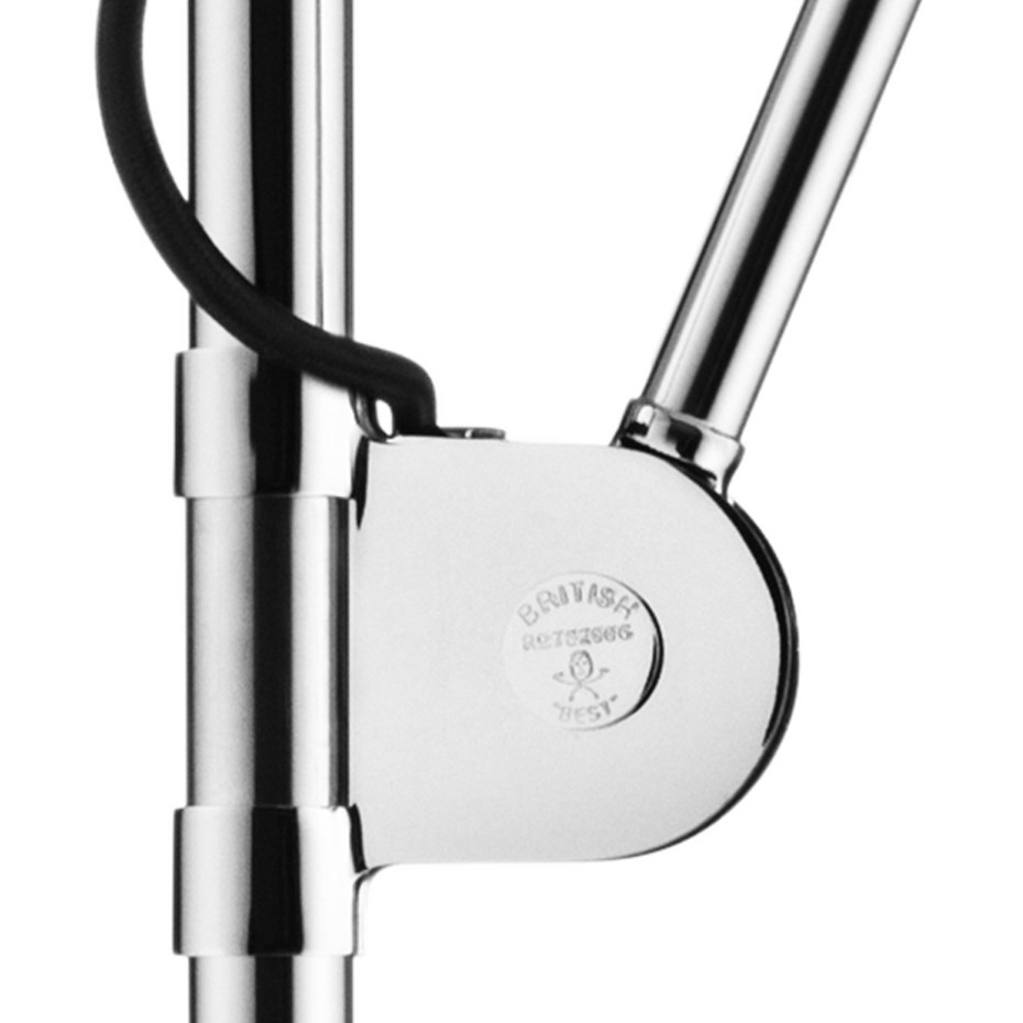 Bestlite BL3 Golvlampa Small Bone China/Chrome