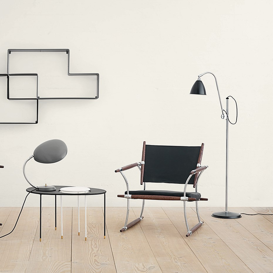 Bestlite BL3 Golvlampa Small White/Chrome