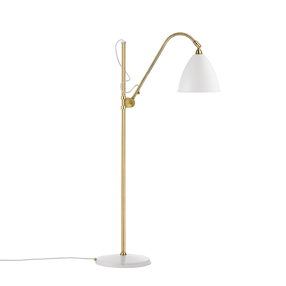 Bestlite BL3 Golvlampa Medium White/Brass