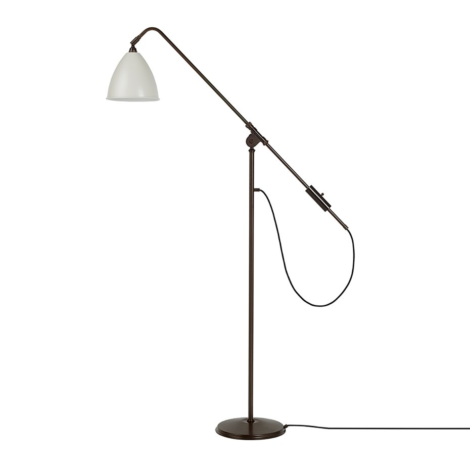 Bestlite BL4 Golvlampa Classic White/Black Brass
