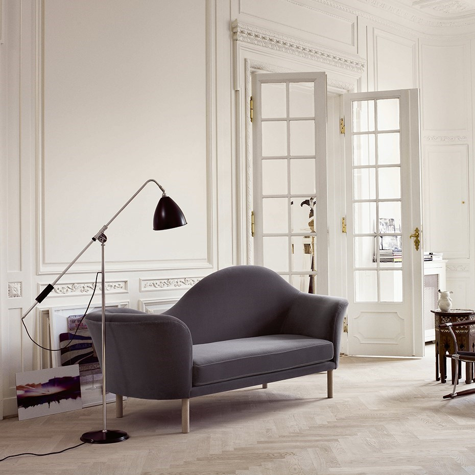 Bestlite BL4 Golvlampa Classic White/Black Brass