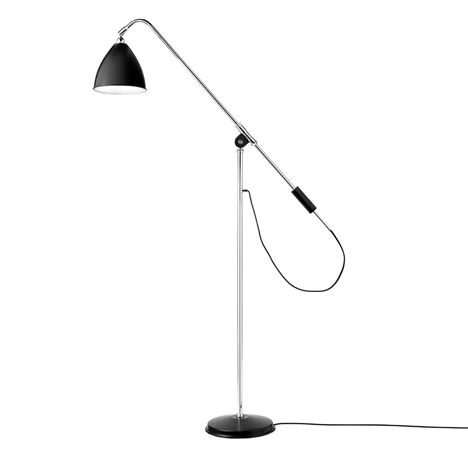 Bestlite BL4 Golvlampa Black/Chrome