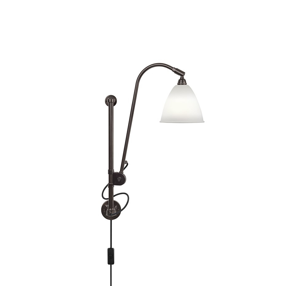Bestlite BL5 Vägglampa Bone China/Black Brass
