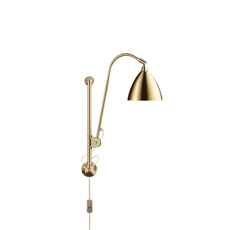 Bestlite BL5 Vägglampa Shiny Brass/Brass