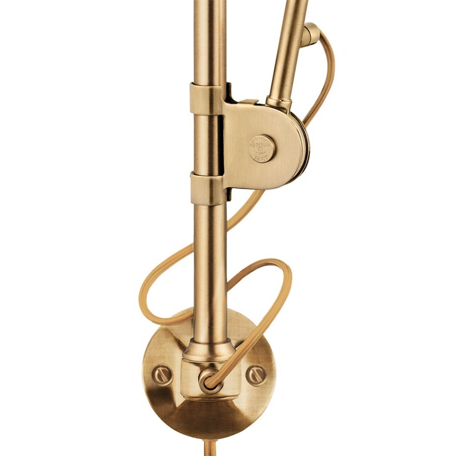 Bestlite BL5 Vägglampa Shiny Brass/Brass