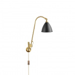 Bestlite BL6 Vägglampa Black/Brass Bestlite BL6 Vägglampa Black/Brass